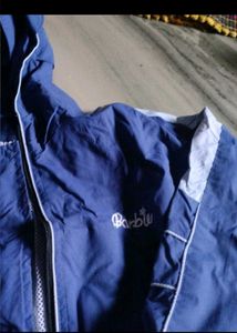 Blue Barbie Hooded Jacket