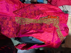 Party Wear Gown and Skert an