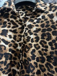 Leopard Print Maxi Dress