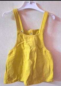 HOP Baby Denim Pinafore Dress | Length 18.5