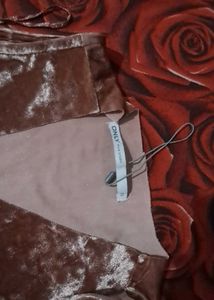 Velvet Wrap Dress