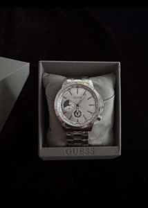 Elegant GUESS Silver Watch