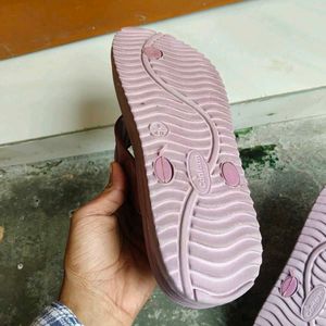 Comfortable Women's Pink Flip Flops