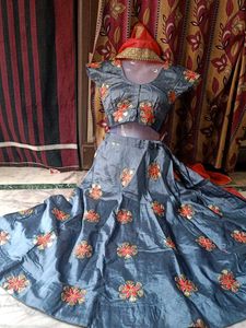 Floral Lehenga Choli Set
