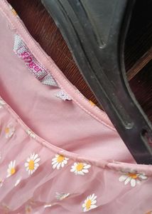 Flash Sale🥳- Baby Pink Daisy Dress