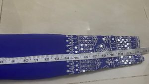 Blue Sharara Set (L)clearing soon