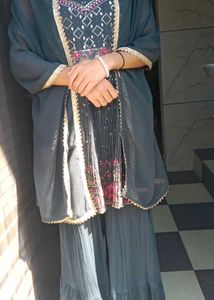 Elegant Embroidered Kurta Set