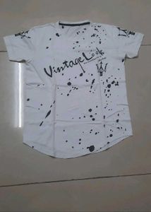 Men's Vintage Splatter T-Shirt