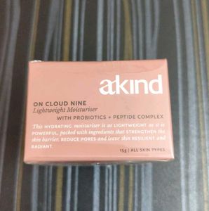 Akind On Cloud Nine Lightweight Moisturiser