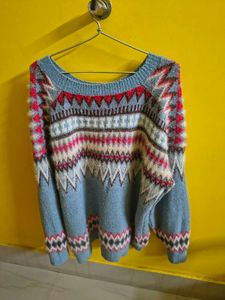 Cozy Fair Isle Knit Sweater