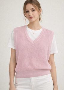 Pullover Sweater Vest - Perfect for Layering!