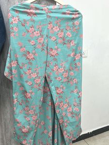 Floral Printed kaftan and pant set