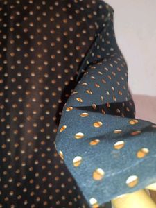 ✨SALE✨Polka Dot Kurti With Shrug