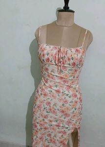 Floral Print Midi Dress