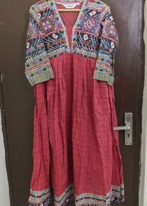 New Unused PureCotton Biba Brand AnarkaliSuit