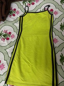 Neon Lime Bodycon Dress