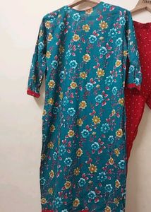 Beautiful Floral Kurta Set