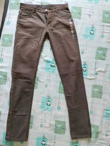 Brown Authentic Denim Jeans