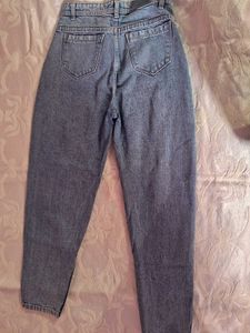 Distressed Blue Denim Jeans