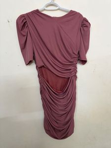 Stylish Ruched Cut-Out short Dress
