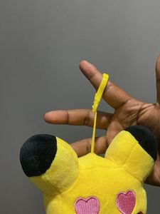 Cute Pikachu Plush Keychain