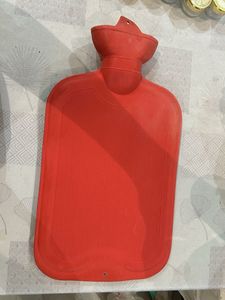 Cozy Red Hot Water Bottle