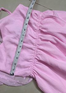 Light Pink Girls Frock(9To10)PRICE DROP