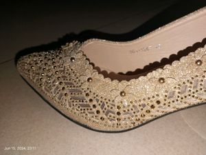 Brand New Golden Partywear Heels
