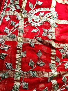 beautiful saree embroid