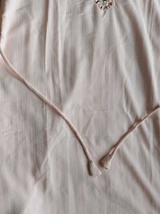 Peach Sleeveless Kurti