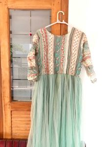 Boho Style Tulle Gown