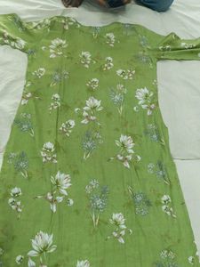 Vibrant Floral Print Kurta