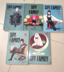 Spy Family Manga 1-5 Volume