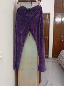 Velour Track Pants