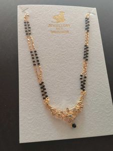 Elegant Gold Plated Mangalsutra