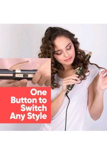 Vega Hair Styler - Black &amp; Gold