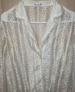 Vintage Lace Blouse