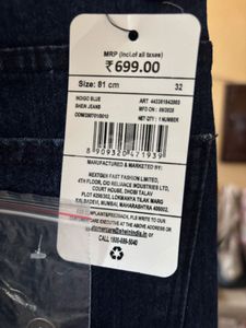 Stylish Dark Blue Jeans