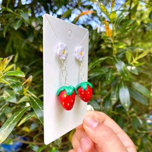 Strawberry Summer Earrings