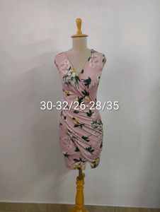 Chic Floral Print Wrap Dress
