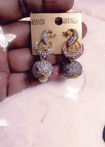 Peacock Design Jhumka Earrings