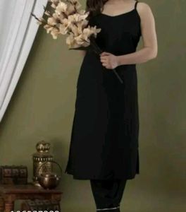 Black Kurta Set