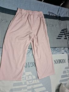 Light Pink Wide Leg Pants