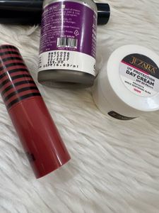 Beauty Set - Lipstick, Serum, Day Cream