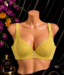 🇳🇿💫🎀Yellow Lace Bra - Elegant & Comfortable