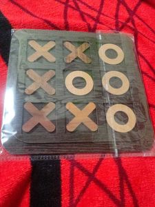 Wooden Tic Tac Toe....