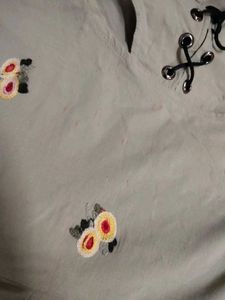 Floral Embroidered Top