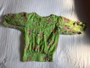 Vintage green top