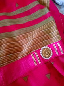 Stone Work Saree