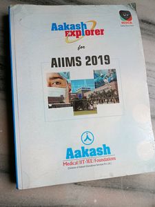 Aakash Explorer for AIIMS 2019 Book